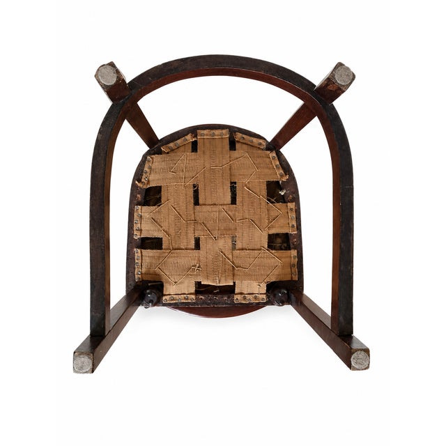 Vienna Secession Model 423 Chairs attributed to Josef Hoffmann for Jacob & Josef Kohn, 1910, Set of 2 For Sale - Image 4 of 12