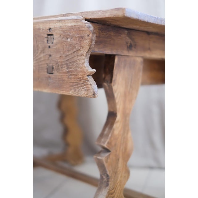 Wood Early 19th Century Swedish Single Drawer Table For Sale - Image 7 of 7