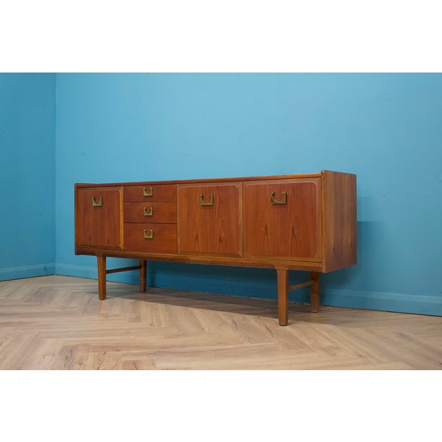 Teak Sideboard from Nathan, 1970s For Sale - Image 4 of 12