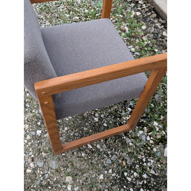 Vintage High Point Furniture Mid-Century Modern Arm Chairs a Set of 2 For Sale - Image 9 of 13