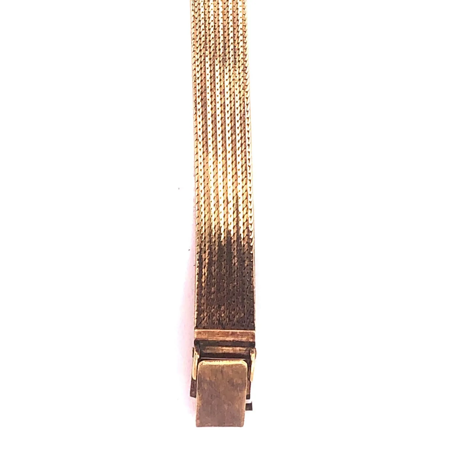 Vintage 14 Karat Yellow Gold Geneva Swiss Made Watch | Chairish