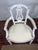 White 1980s Pair of Cotes France Director Style Chairs For Sale - Image 8 of 10
