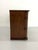 Coffee Neoclassical Commode Chests With Cane-Front Drawers - Pair For Sale - Image 8 of 8