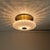 Large Mid-Century Italian Swirl Murano Glass Flush Mount, 1970s For Sale - Image 10 of 13