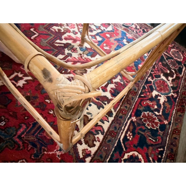 Mid-Century Modern Bamboo Nesting Tables - Set of 3 - McGuire Style For Sale - Image 10 of 10