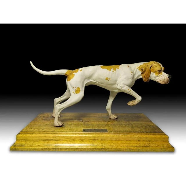 Porcelain Pointer, Early 20th Century For Sale - Image 5 of 13