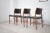 Danish Model 80 Dining Chairs by Niels O. Møller, 1960s, Set of 3 For Sale - Image 9 of 11