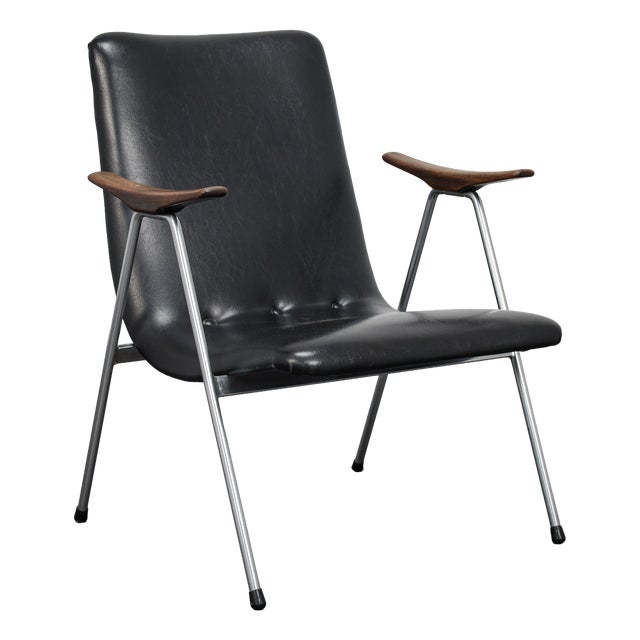 Mid-Century Modern Lounge Chair, Netherlands, 1960s For Sale