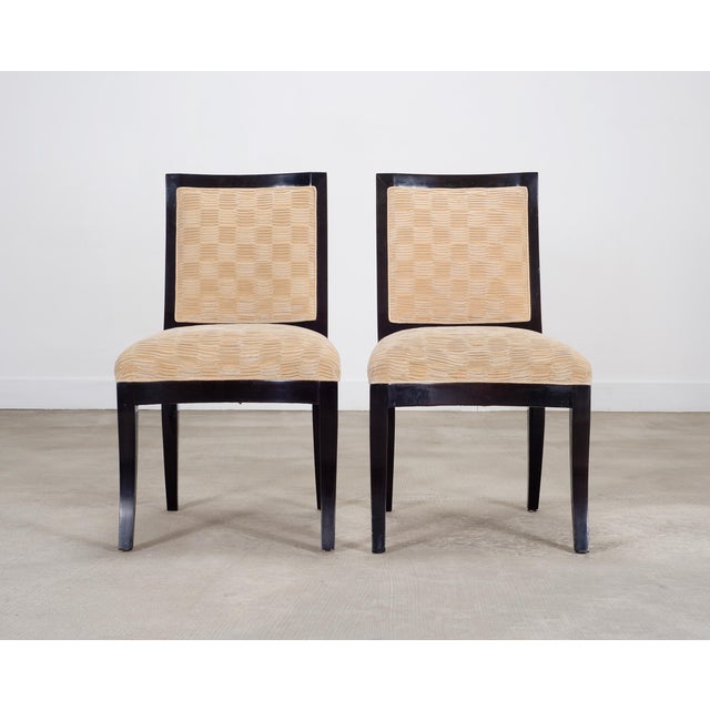 J. Robert Scott Set of Ten Sally Sirkin for J. Robert Scott Tuscany Dining Chairs For Sale - Image 4 of 18