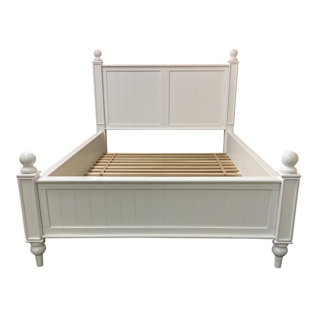 Full Size Pottery Barn Thomas Bed Frame Chairish