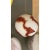 Murano Contemporary Brown and Milky-White Sphere Pendant in Murano Glass For Sale - Image 4 of 6
