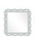 Contemporary Fleur Home Garden District Satsuma Square Mirror in Pelican Gray, 48x48 For Sale - Image 3 of 3