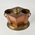 Art Deco Early 20th Century Art Deco Copper and Brass Wine Cooler Two Bottle Geometric For Sale - Image 3 of 12