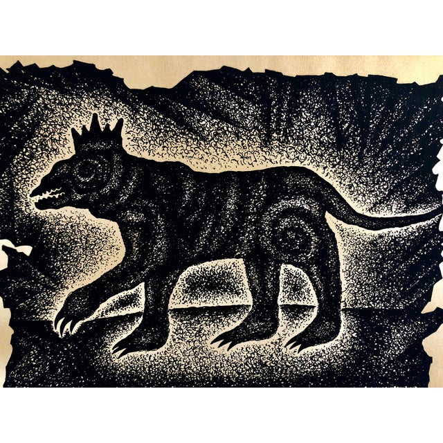 Silkscreen Serigraph print hand signed, numbered. Michail Grobman (Russian: Михаил Гробман, Hebrew: מיכאיל גרובמן‎‎, born...