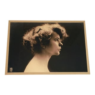 Framed 1920s Glamor Photograph of Young Lady For Sale