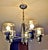Gaetano Sciolari 1970s Chrome-and-Glass 5-Light Chandelier Attributed to Gaetano Sciolari for Lightolier For Sale - Image 4 of 10