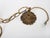 Metal 1960s Spanish Empire Style Cast Brass and Crystal Pendant Light For Sale - Image 7 of 10