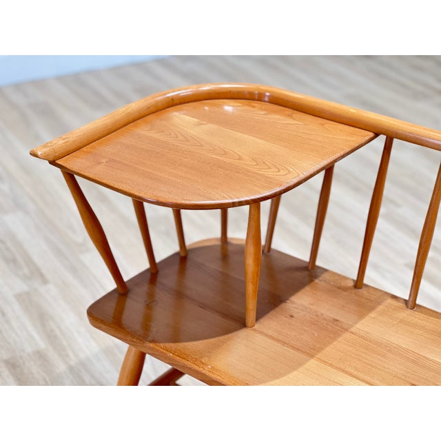 1960s Telephone Seat attributed to Lucian Ercolani for Ercol, England, 1960s For Sale - Image 5 of 10