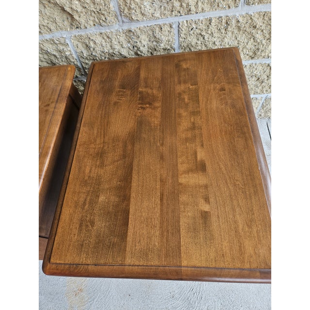 Vintage Sterlingworth Colonial Revival End Tables (Pair) For Sale In Boston - Image 6 of 10