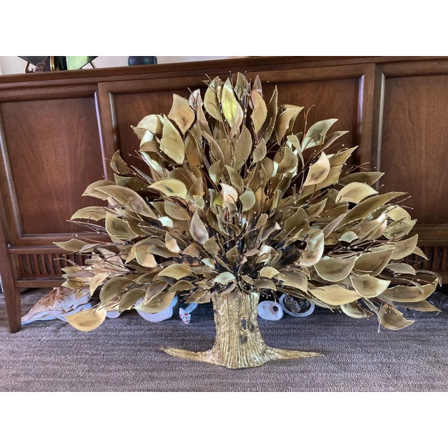 Beautiful wall sculpture tree of life. This piece is very sturdy backed with a structural ‘tree’ in back (see rear pic)....