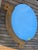 Wood Oval Mirror by Guillerme & Chambron for Votre Maison, 1960 For Sale - Image 7 of 17