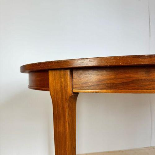 Brown Danish Teak Dining Table by Benny A. Linden, 1960s For Sale - Image 8 of 8