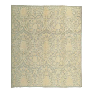Vintage Modern Damask Rug, 8'3 X 9'7