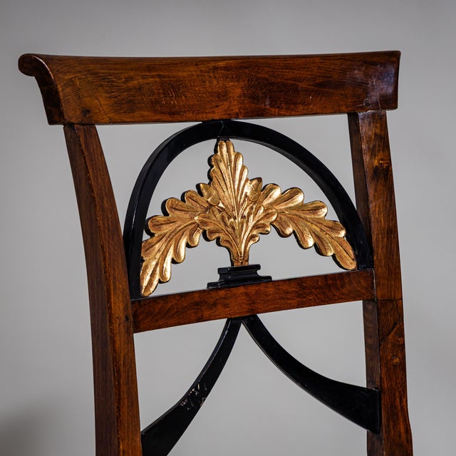Wood Biedermeier Side Chair, Central Germany, 1835 For Sale - Image 7 of 8
