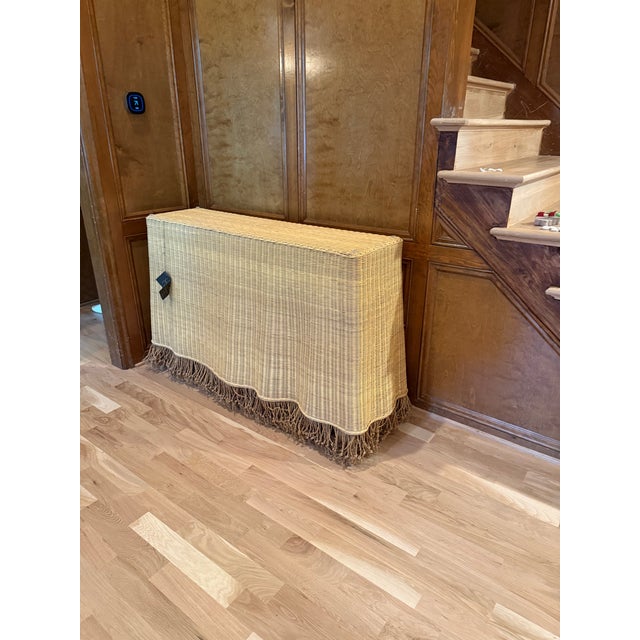 Coastal Gabby DeSoto Natural Rattan Console For Sale - Image 3 of 3