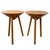 Late 20th Century, Design by Conran, Solid Oak End Tables, Pair For Sale - Image 17 of 17