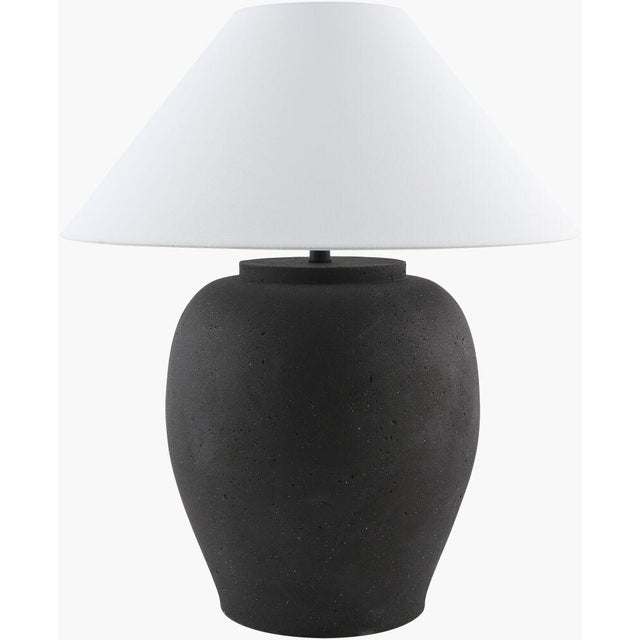 Traditional Forest Accent Table Lamp Black For Sale - Image 3 of 3