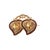 A late 19th-century brooch crafted from 15k gold. Features two heart-cut natural yellow topaz stones. A crowned double-...