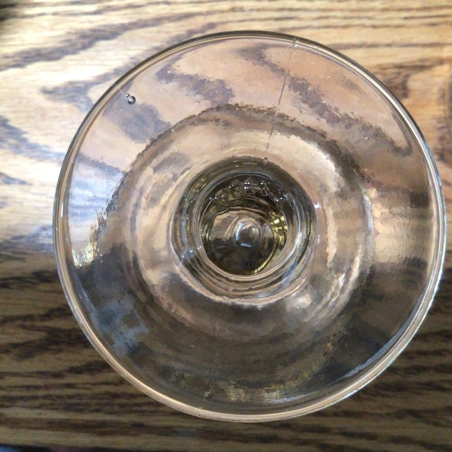French Gold Rim Cordial Glasses - Set of 6 For Sale In Sacramento - Image 6 of 13