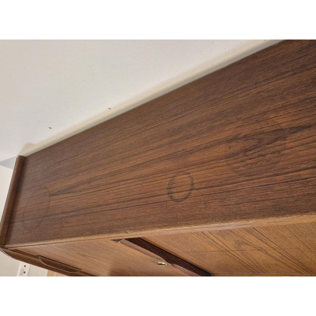Vintage Scandinavian Secretaire in Teak, 1960s For Sale - Image 13 of 15