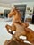 Vintage Carved Wood Horse & Jockey Sculpture by Anri in Italy For Sale - Image 10 of 15