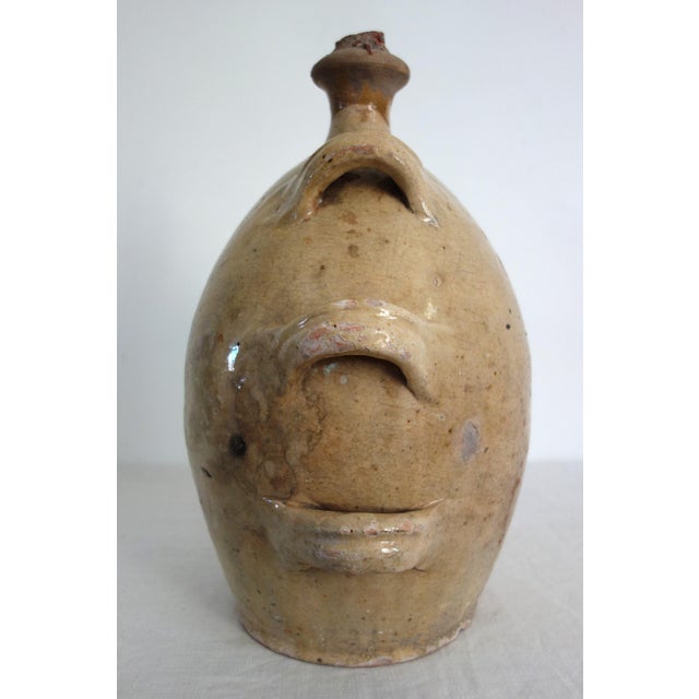 Ceramic 19th Century Glazed Terracotta Jug, Provence For Sale - Image 7 of 16