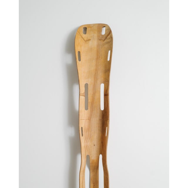 Mid-Century Wooden Leg Splint in Plywood by Charles & Ray Eames for Evans, USA, 1940s For Sale - Image 3 of 6