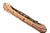 A large 1940 vintage birch bark model canoe — bark in very good condition. Measures 43"L × 9"W × 8.5"H. A striking lodge...