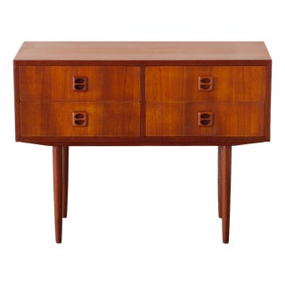 Scandinavian Teak Chest of Drawers, 1960s For Sale