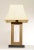 Modern Modern Brass Rectangular Table Lamps - A Pair For Sale - Image 3 of 13