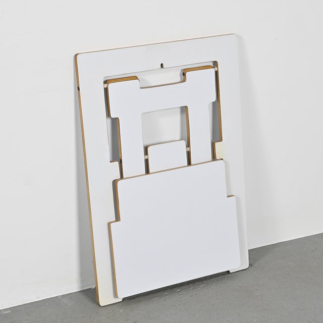 Wood Space Chair by Aldo & Francesco Piccaluga for Interdesign, 1965 For Sale - Image 7 of 11