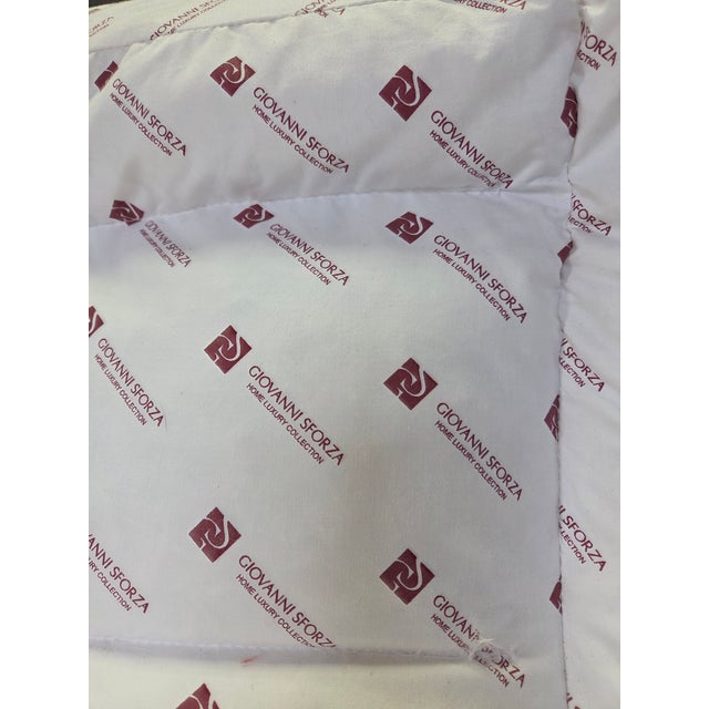 1980s Bespoke Vintage Giovanni Sforza Armless Chair or Loveseat For Sale - Image 11 of 12