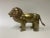 Brass and Copper Lion Sculpture For Sale - Image 9 of 12