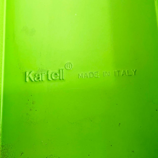 Green Dining Table Model 4310 by Anna Castelli for Kartell, 1980s For Sale - Image 10 of 12