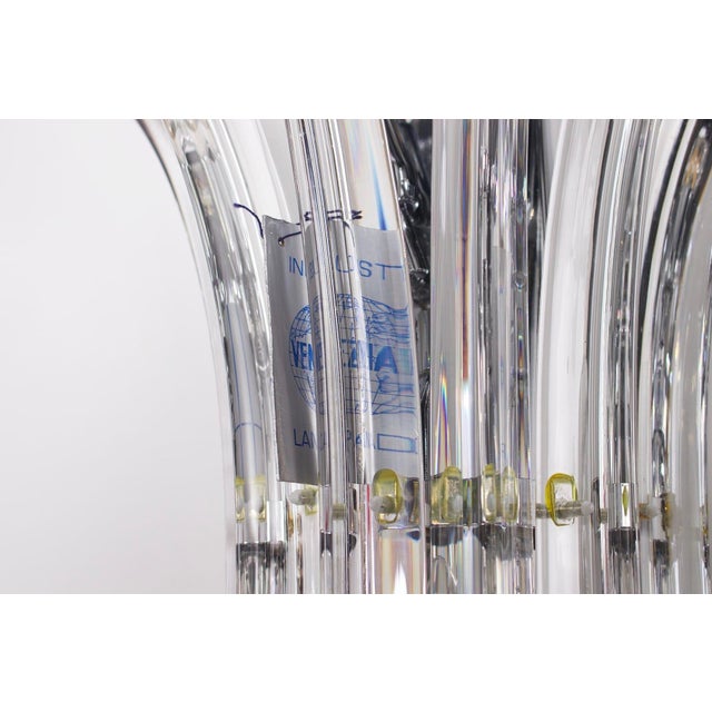 Sconces in Murano Crystal by Alberto Donà, 1980s, Set of 2 For Sale - Image 6 of 10