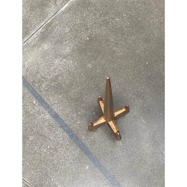 Mid-Century Brutalist Heavy Spike Sculpture, 1960s For Sale - Image 16 of 18