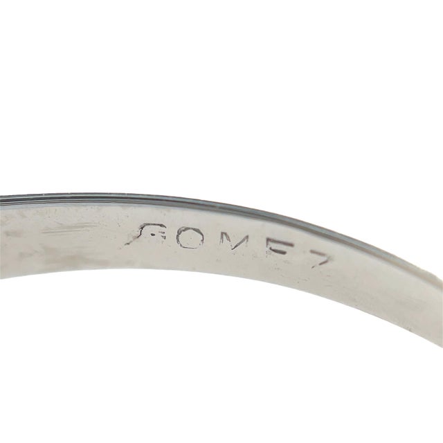 14k Gold 0.61 Carat Total Weight Diamond Ring, Size 8 For Sale - Image 10 of 12