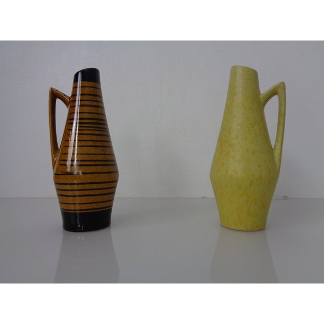 Ceramic Vases by Heinz Siery for Scheurich, 1958, Set of 2 For Sale - Image 4 of 18