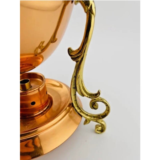 1970s Vintage Tagus Portugal Copper Egg Coddler Complete With Chicken Finial For Sale - Image 5 of 18