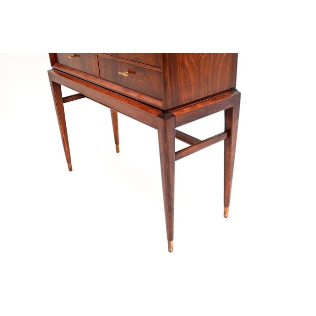 Vintage Swedish Display Cabinet by Svante Skogh for Seffle Möbelfabrik, 1960s For Sale - Image 10 of 11